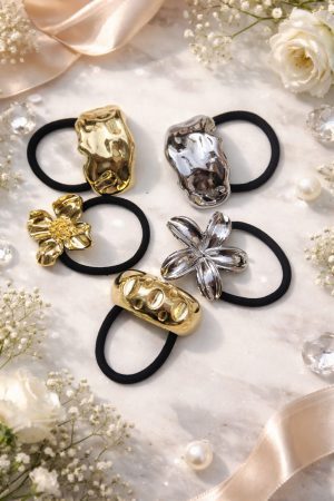 Metallic Hair Cuff Combo