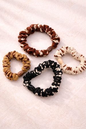 Mini Printed Fabric Scrunchies – Everyday Comfort Set