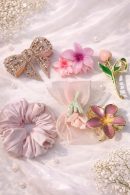 Pink Petals Luxury Hair Accessories Combo