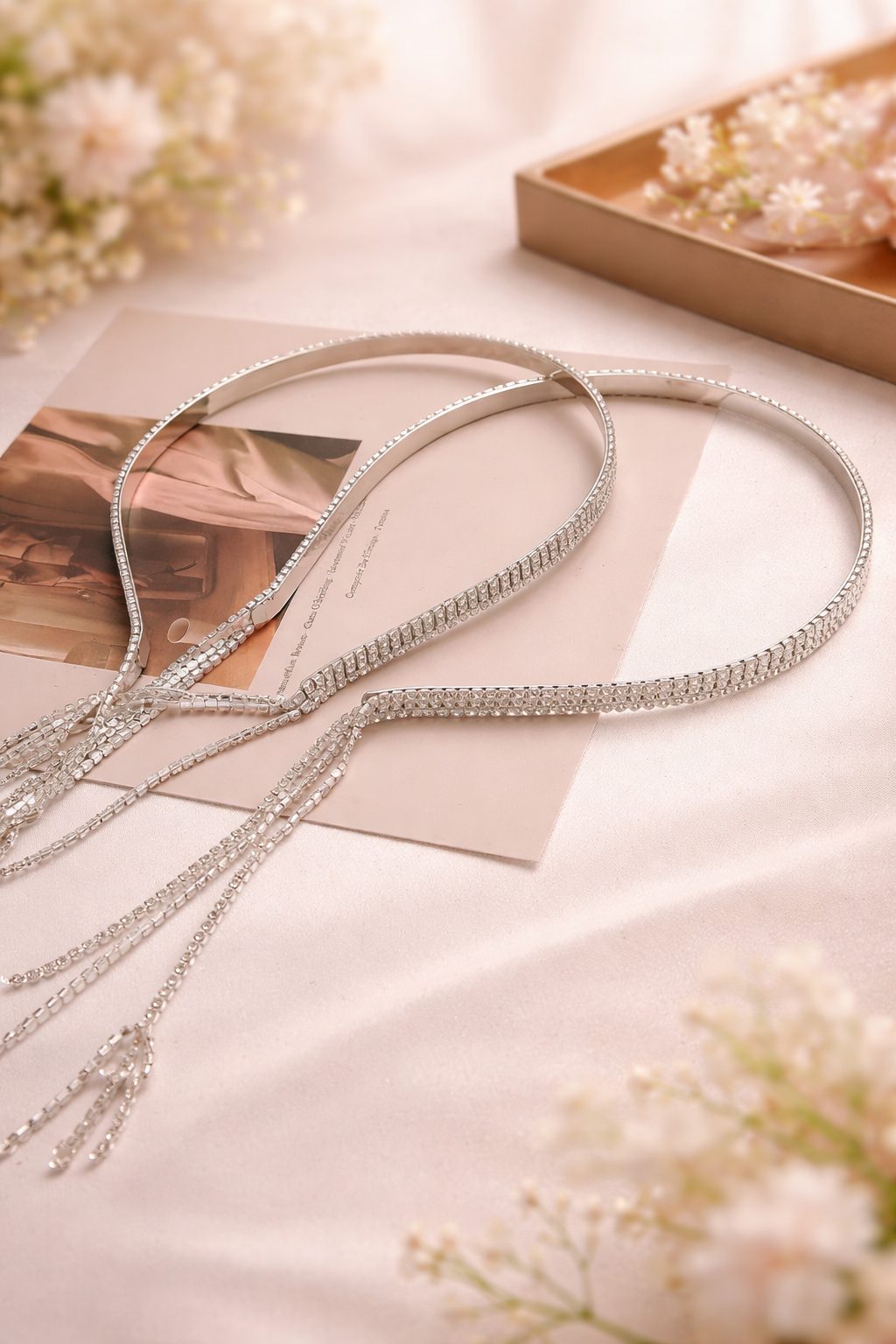 Silver Rhinestone Hairband1