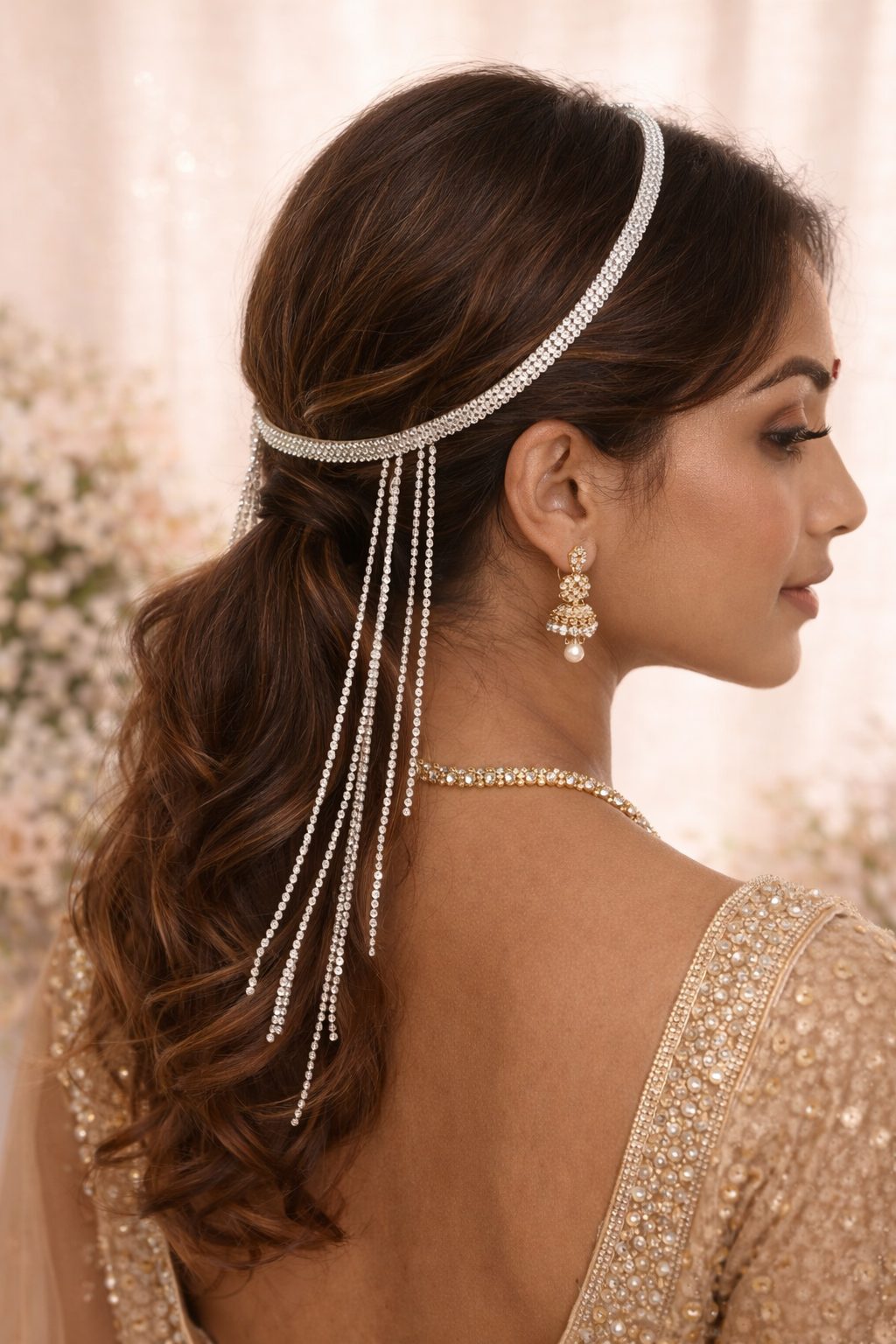 Silver Rhinestone Hairband2