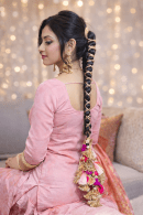 Blush Pink Golden Paranda